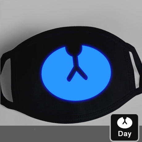 Masca protectie cu imprimeu fosforescent IGEN18C-1122