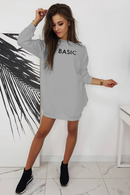 Rochita mini tip sport cu imprimeu text J722-18