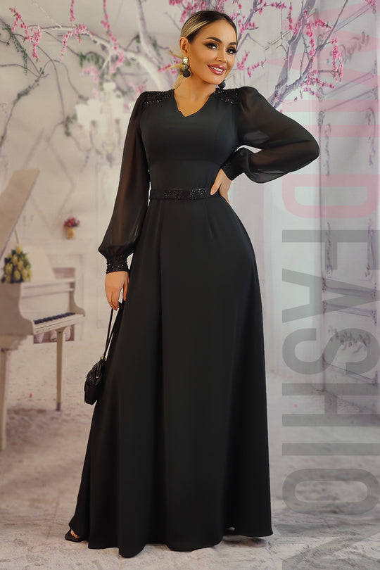 Rochie lunga eleganta pentru ocazii speciale L901-1