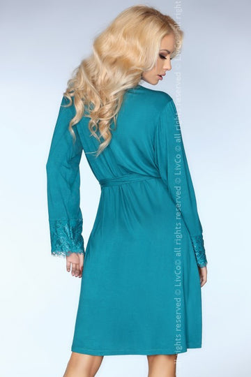 Halat lejer cu dantela si cordon in talie LIV563-442