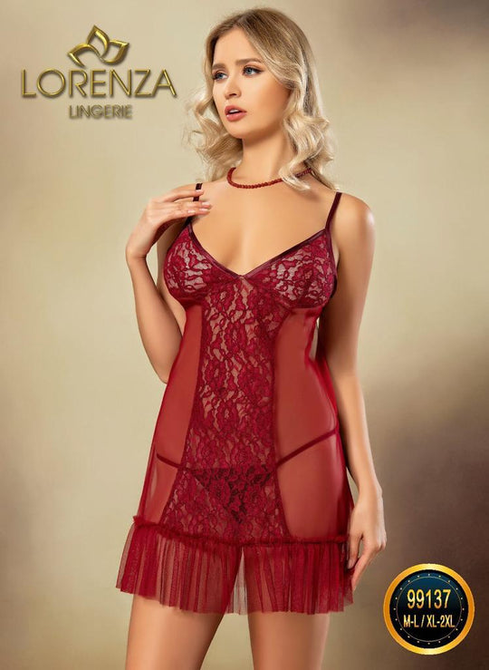 Desu sexy din plasa fina semitransparenta LRZ36-81