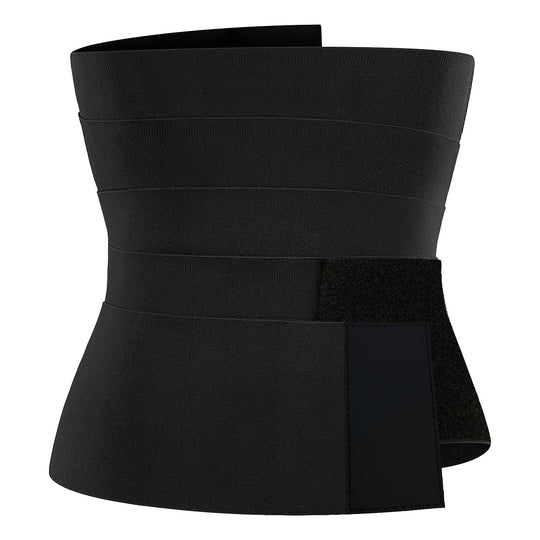 Corset brau modelator din centura lunga elastica cu scai M772-1