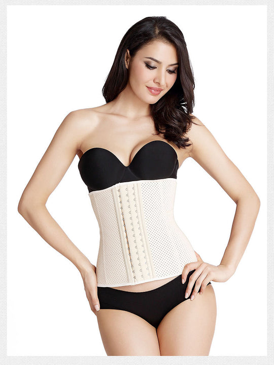 Corset tip brau din latex cu perforatii M773-15