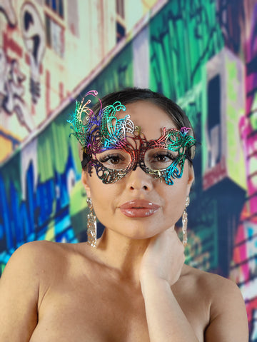 MSK100-100 Masca de carnaval din broderie