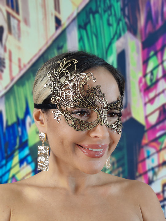 MSK100-7 Masca de carnaval din broderie