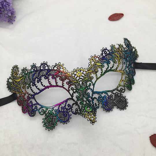 MSK98-1 Masca de carnaval din broderie  model venetian