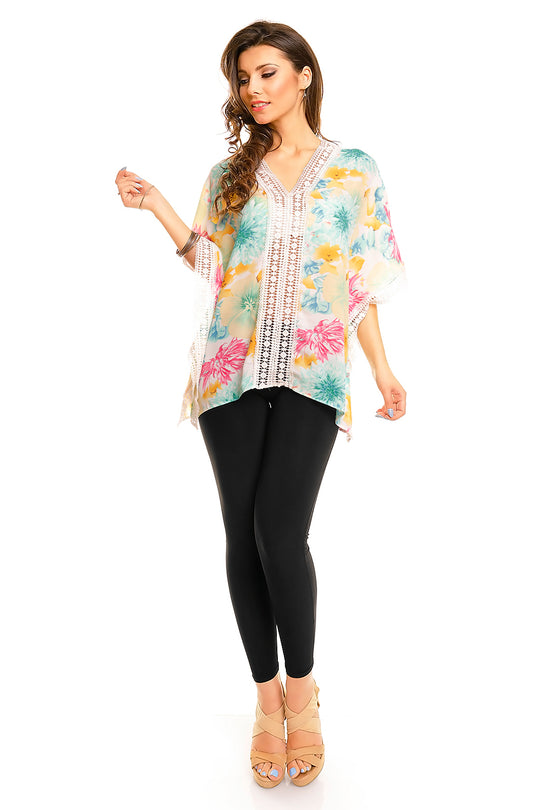 Bluza casual cu imprimeu floral N733-29