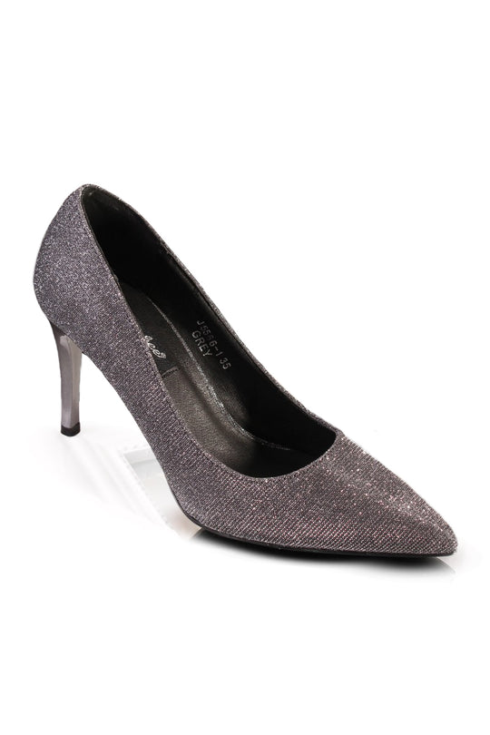 Pantofi stiletto accesorizati cu sclipici PDS110-6