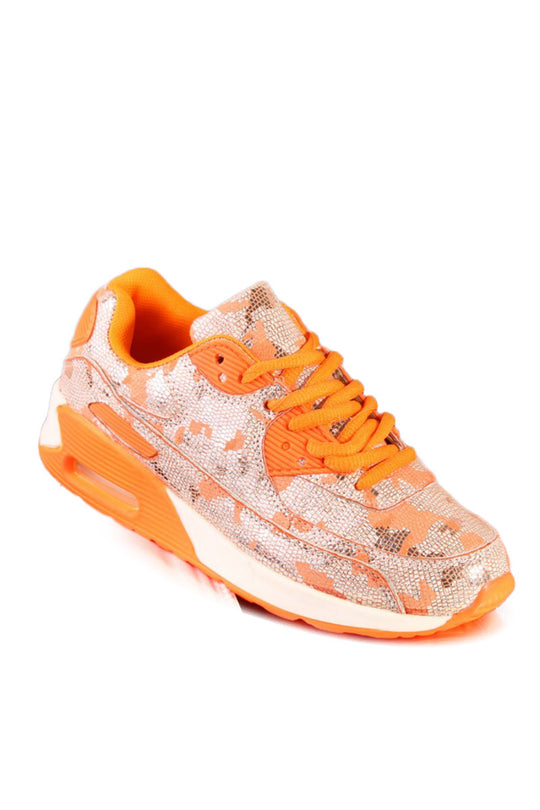 Adidasi chic cu print camuflaj PDS61-19