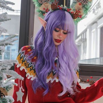 Peruca fantasy lunga in doua culori si valuri PER122-110