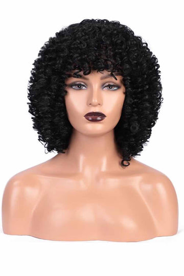 PER62-1 Peruca model par scurt  cret  stil afro