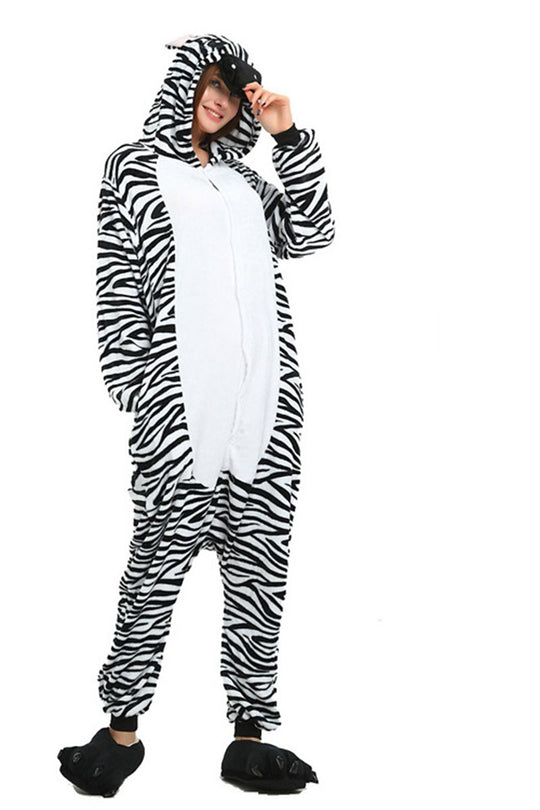 Pijama intreaga kigurumi model Zebra PJM2-1122