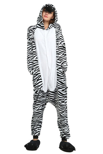Pijama intreaga kigurumi model Zebra PJM2-1122