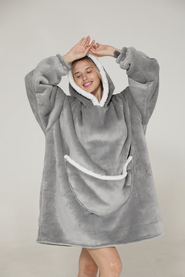 Bluza tip rochie pufoasa confortabila model oversize PJM253-18