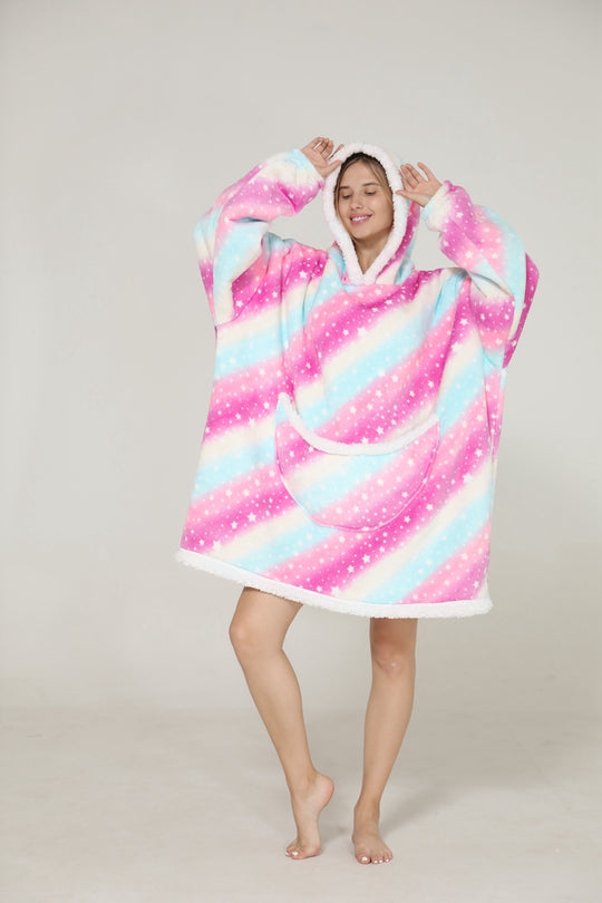 Bluza tip rochie pufoasa confortabila model oversize PJM253-554