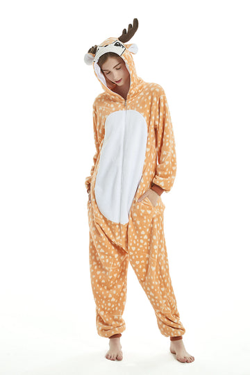 Pijama intreaga pufoasa model cerb PJM73-822