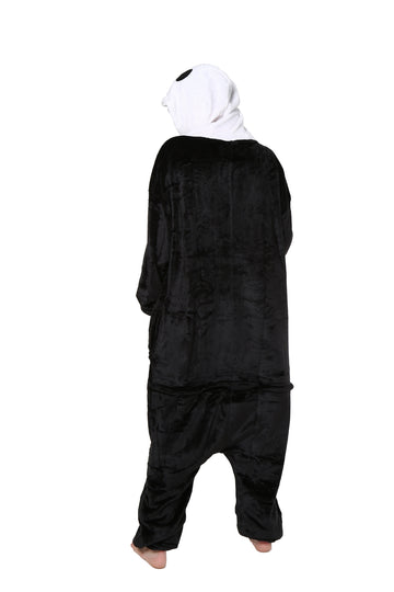 Pijama pufoasa kigurumi model anatomic schelet PJM9-1122