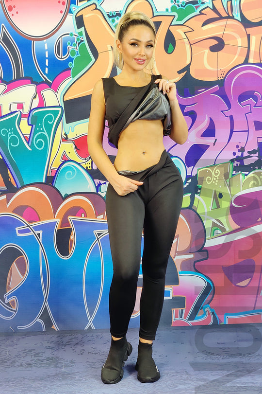 Set 2 piese compleu pentru slabit - Sauna Effect R930RR-1