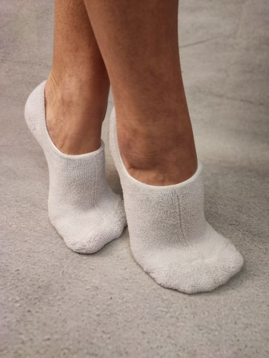 Sosete scurte tip talpici ultrasox din material flausat STK456-2