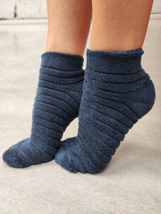 Sosete scurte ultrasox din material flausat STK457-44