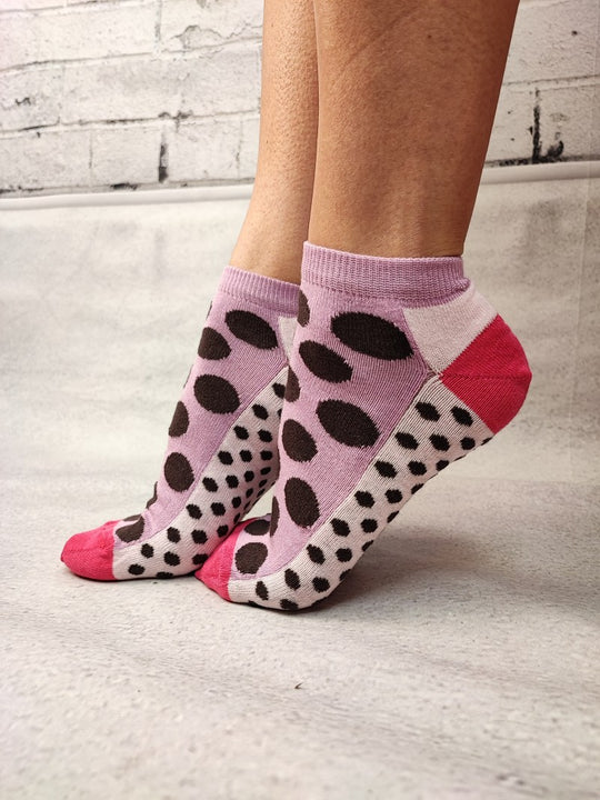 Sosete scurte din bumbac ultrasox vesel colorate STK459-100