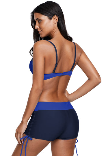 Costum de baie in 2 piese cu sort SW1169-4