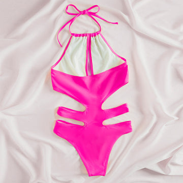 Costum de baie intreg cu multiple decupaje SW2534-55