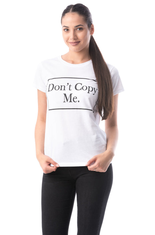 Tricou din bumbac cu text inscriptionat T206-2