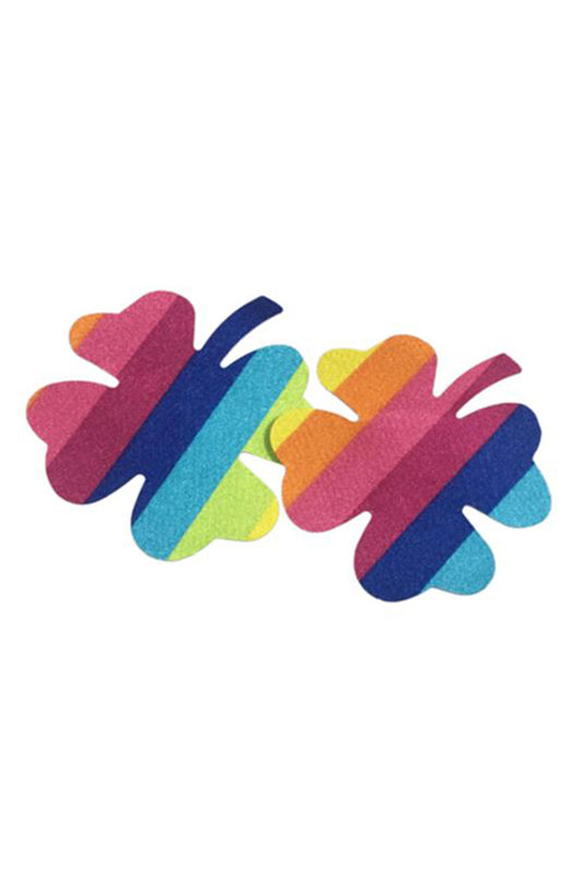 Accesorii autoadezive pentru sani cu model trifoi colorat TE114-100