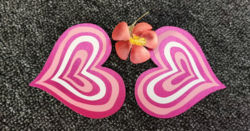 Accesorii pentru sani in forma de inima TE186-225