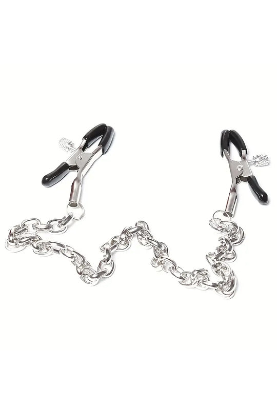 Cleme fetish reglabile pentru sfarcuri din metal TE202-6