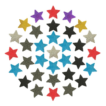 Accesorii autoadezive pentru sani cu model steluta TE61-48