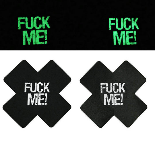 Accesorii fosforescente pentru sani in forma de x TE76A-1