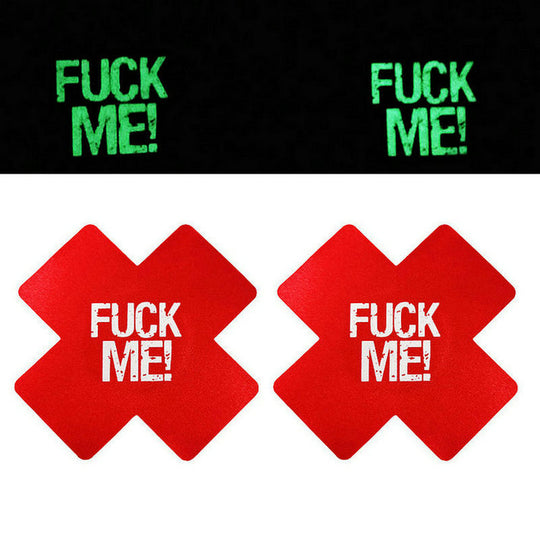 Accesorii fosforescente pentru sani in forma de x TE76A-3