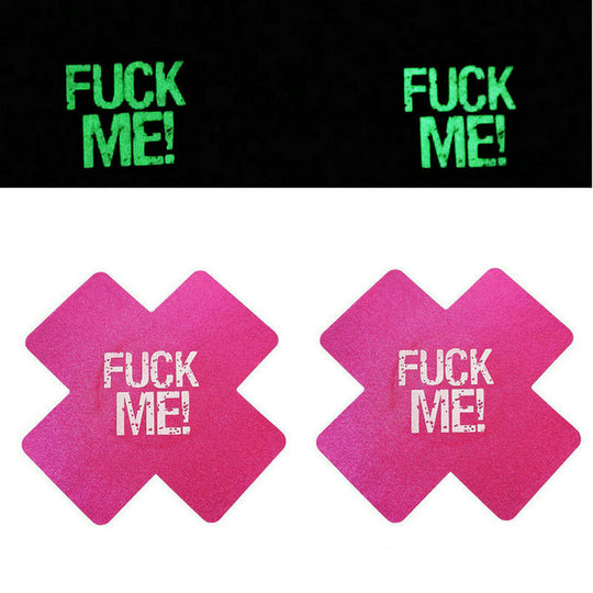 Accesorii fosforescente pentru sani in forma de x TE76A-55