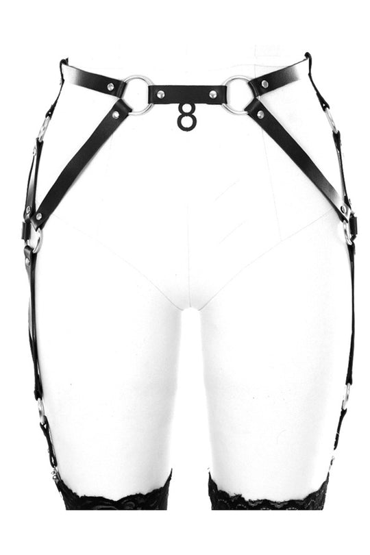 Ham fetish cu curele din piele ecologica TOY232-1