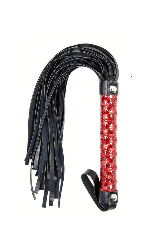 Bici fetish din vinil accesorizat cu franjuri si nit metalic TOY282-1913