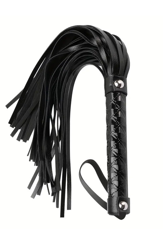 Bici fetish din vinil accesorizat cu franjuri si nit metalic TOY282-1