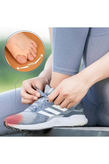 Pereche corector pentru degetele de la picioare din silicon moale TOY292-813