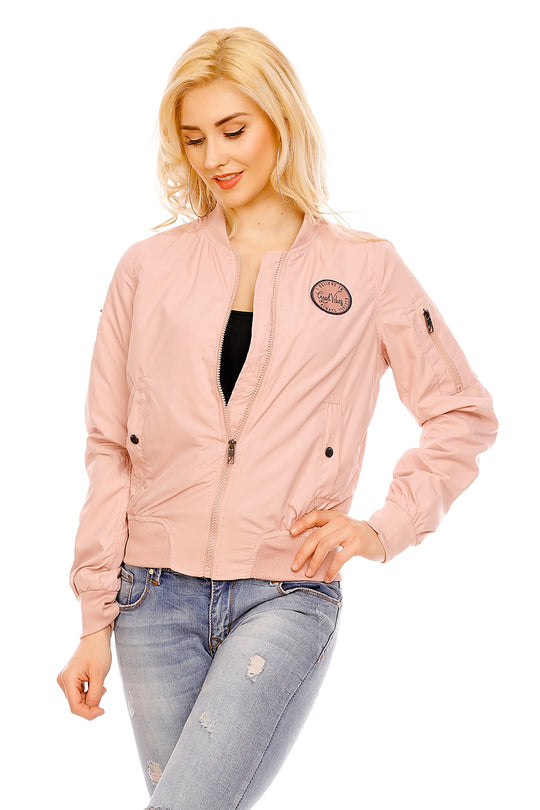 Jacheta casual accesorizata cu buzunare pe maneci U608-5