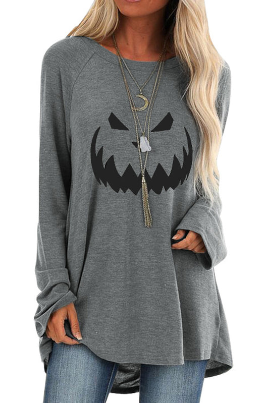 Bluza casual cu tematica Halloween U658-18