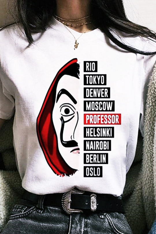 Tricou casual Money Heist La Casa de Papel X672-2