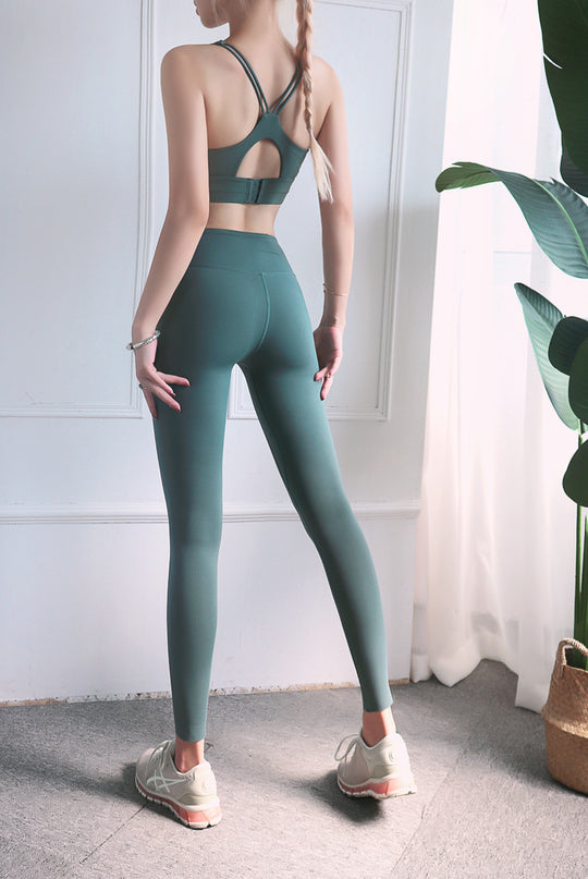 Colanti yoga cu aspect minimalist Y429-12