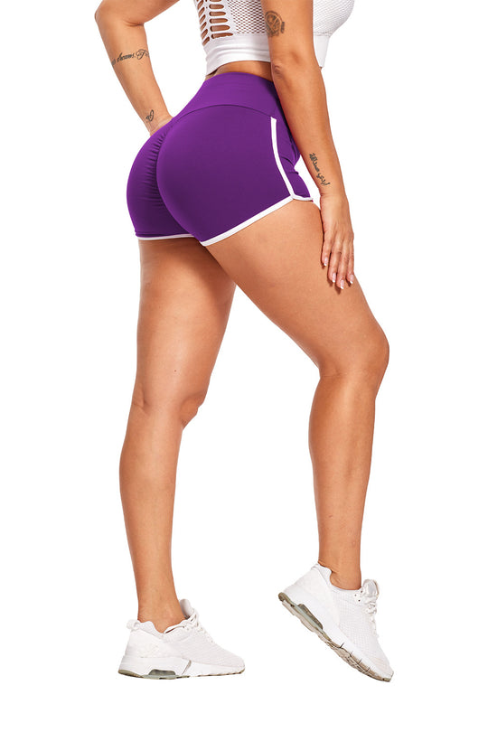 Pantaloni scurti sport model brazilian efect butt-lifting (push-up) Y431-10
