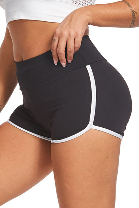 Pantaloni scurti sport model brazilian efect butt-lifting (push-up) Y431-1