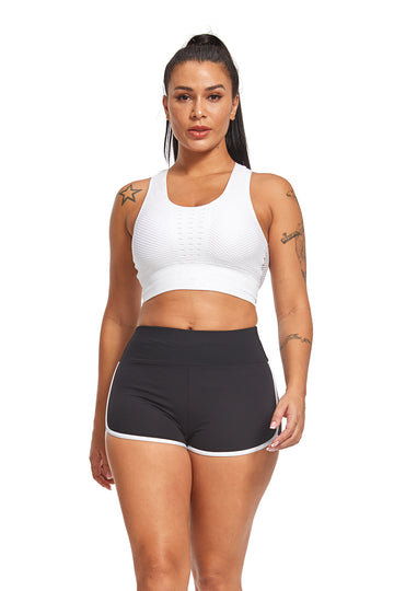 Pantaloni scurti sport model brazilian efect butt-lifting (push-up) Y431-1