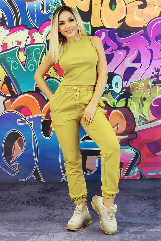 Compleu sport-casual din 2 piese Y560RR-991