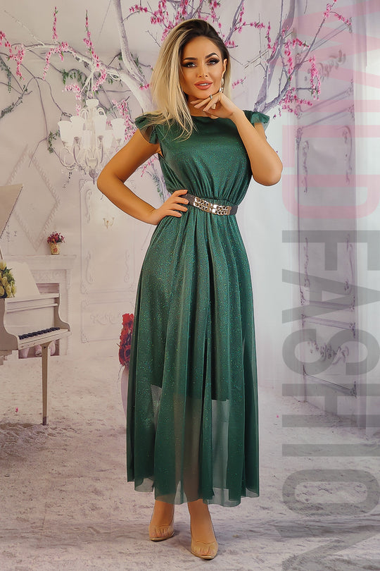 Rochie eleganta de ocazie cu sclipici Y616-123