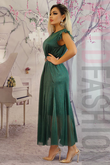Rochie eleganta de ocazie cu sclipici Y616-123