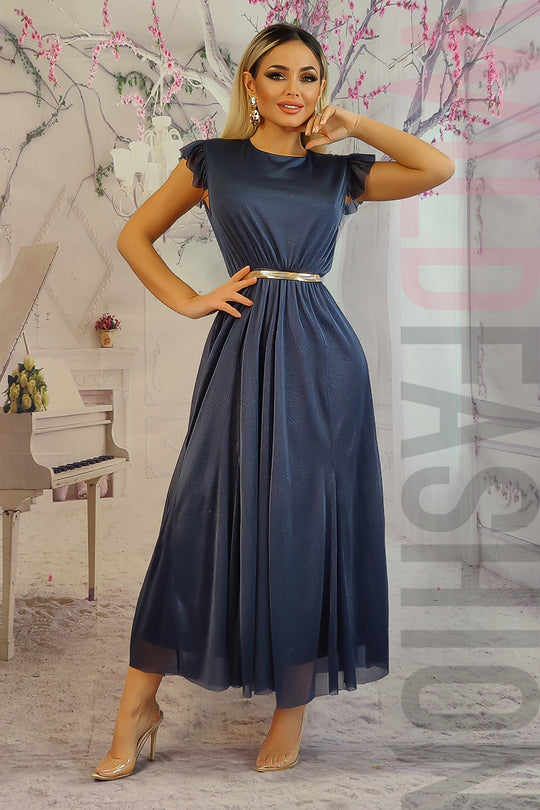 Rochie eleganta de ocazie cu sclipici Y616-44